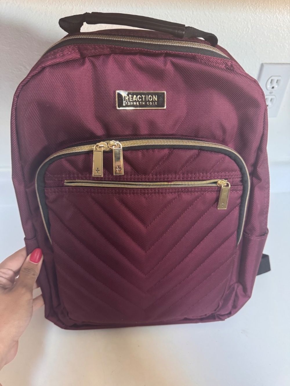 Kenneth Cole Computer Tote and Backpack BUNDLE - Picture 3 of 4